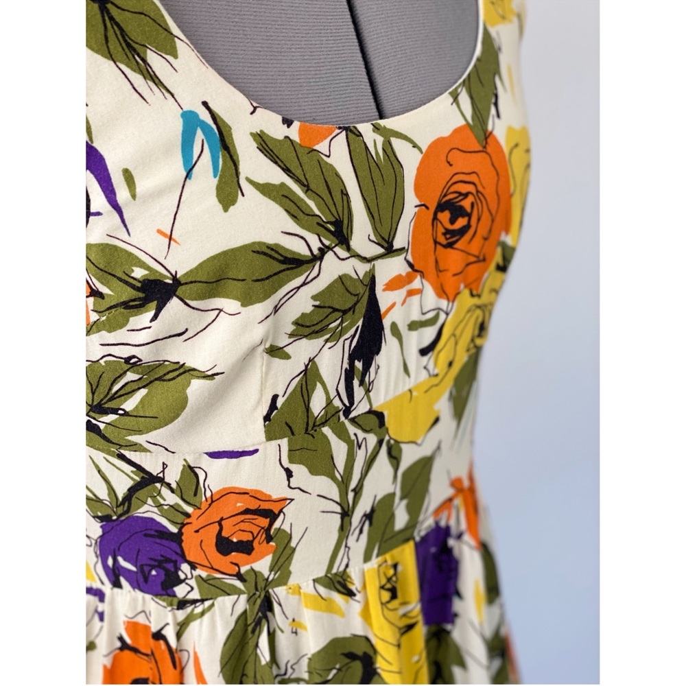 Urban Outfitters - Pins Needles Floral Mini Dress - Size 6 View 2